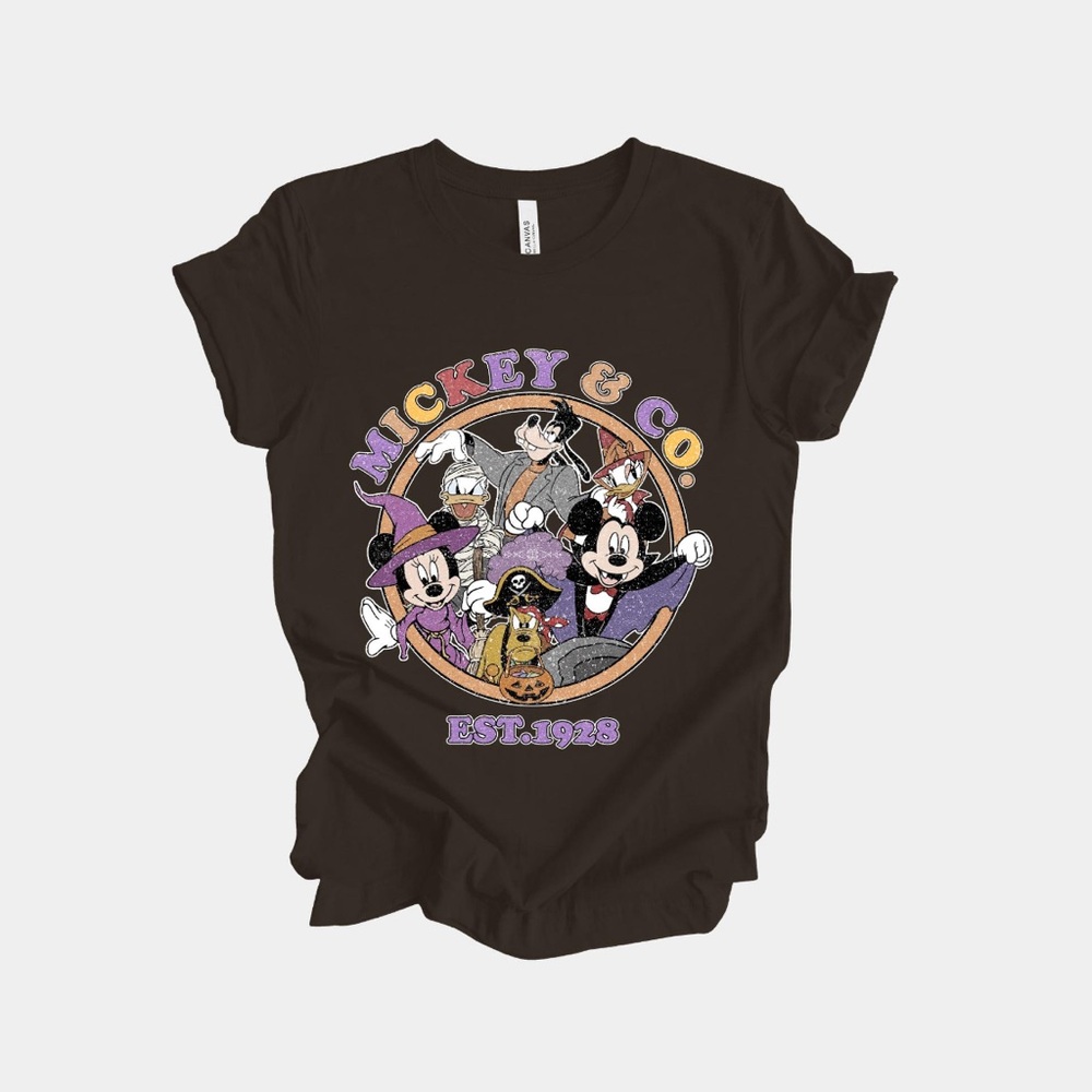 Halloween Mickey & Co EST 1928  shirt